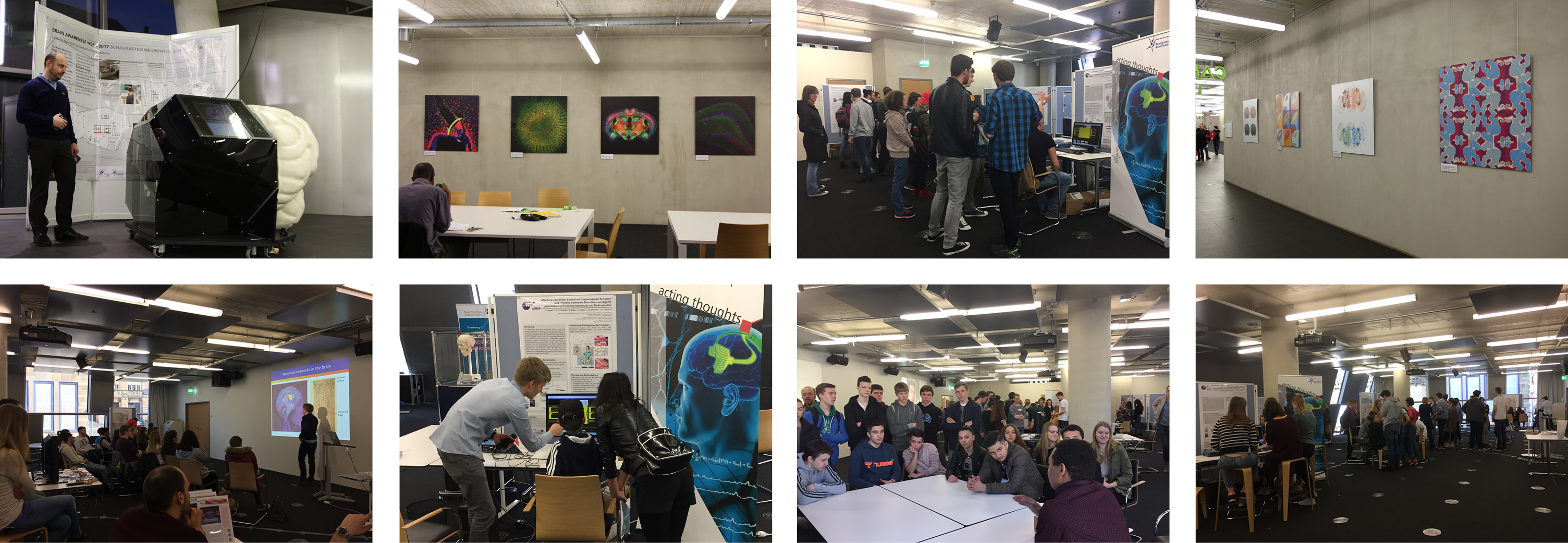 Looking back at Brain Awareness Week 2017: „Showcase for Neuroscience in Freiburg“ at Freiburg’s University Library experiences great public interest